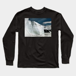 Tabular Icebergs and Fast Ice Long Sleeve T-Shirt